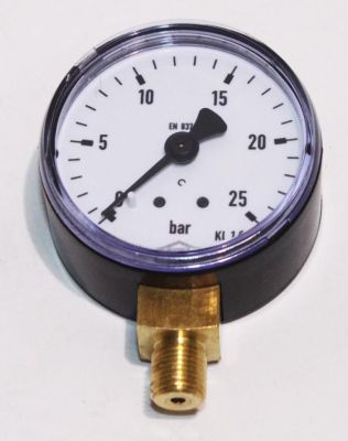 OEG Manometer R 1/8 radial, 0-25 bar, 50 mm