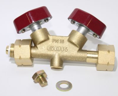 Gok Doppelabsperrblock mit Schnellschlussventilen - 5800417