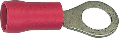 Wkk Kabelschuh in Ringform isoliert bis 1,5mm² 3,7mm Farbe Rot VPE: 100 Stück