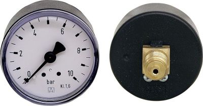 Afriso Rohrfedermanometer Industrie axial 50mm DN8 1/4 -1/0