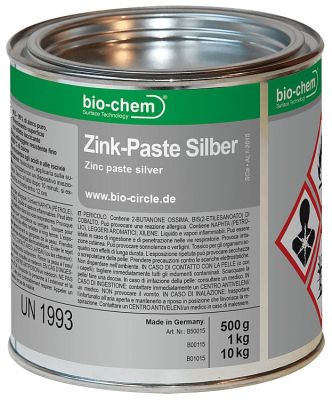 BIO-CIRCLE Zink-Paste Silber 500g Weißblechdose