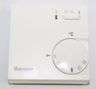 Heimeier Raumthermostat 230V weiß mit Schalter - 1938-00.500