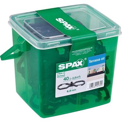 Spax Abstandhalter Fugenbreite 65mm passend für ca. 28mm²1 Henkelbox mit 40 Stück