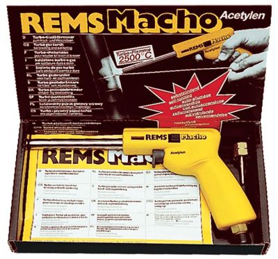 Rems Macho Lötpistole Handlötpistole für Hart- u.Weichlöten für Rohre bis 64mm