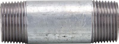 Atusa Rohrdoppelnippel verz. 1 100mm AG/AG WG801