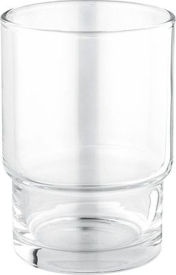 Grohe Becher (Glas) für Halter Essentials chrom