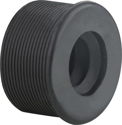 HAAS Gummi-Nippel schwarz für Siphonrohr 57x32mm DN32