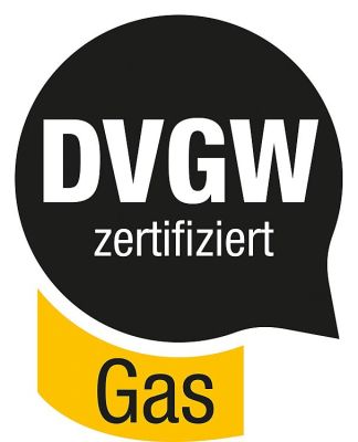 Teco Gas-Steckhahn TSV 1/2 Eck verchromt