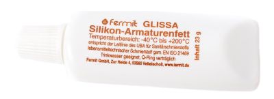 Fermit 15015 Glissa Silikon-Armaturenfett 23g Tube