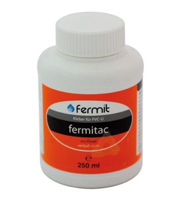 Fermit 22103 Fermitac Hart-PVC Klebstoff 250ml Flasche