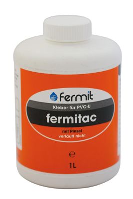 Fermit 22105 Fermitac Hart-PVC Klebstoff 1l Flasche