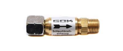 GOK Automatische Schlauchbruchsicherung PS 16bar DN8 1/4 30mbar