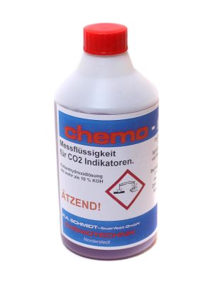 Chemotechnik CO2-Messflüssigkeit Rot 0-20 % 500ml Flasche
