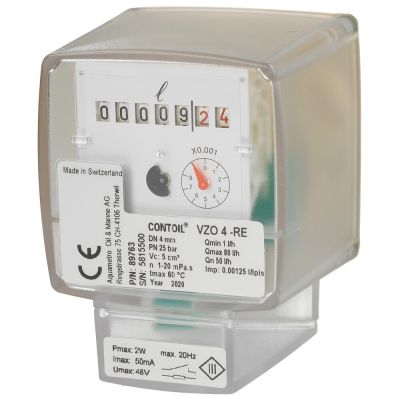 Aquametro Ölmengenzähler VZO4 -RE 0,00125