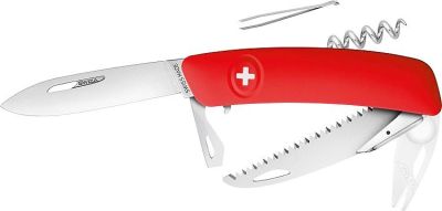 Swiza Taschenmesser TT05 mit Zeckenzange & rotem Griff