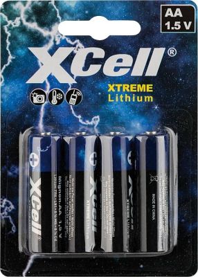 Xcell Batterien AA/FR06. 1,5V 3000 mAh 4er Blister