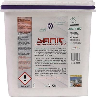 SANIT-CHEMIE AuftauGranulat bis -50°C 5 kg Eimer