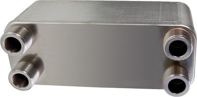 Zilmet Plattenwärmetauscher ZB 20-40 4 x DN20 (G3/4) AG
