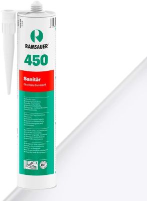 Ramsauer 450 Sanitär Silikondichtungsmasse 310ml Weiß