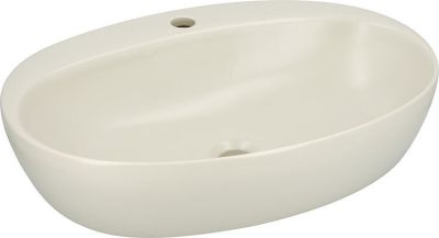 Aufsatz-Waschtisch Elanda 600x420mm Keramik mit Hahnloch Per