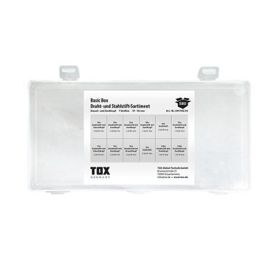 Tox Basic Box Nagel - Sortiment 580-teilig