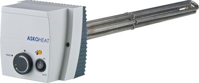 Askoma Einschraubheizkörper AHIR-BI-C-6.0 6,0 KW, DN40 (11/2), 230V AC/3x400 V AC, Einbaulänge: 600mm