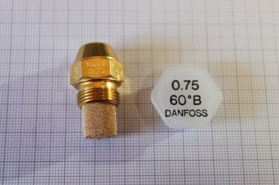 Danfoss Ölbrennerdüse Halbhohlkegel 0,75/45°B - 030B0055