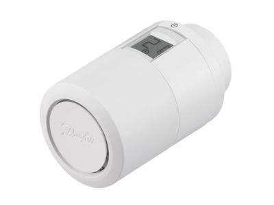 Danfoss Elektron. HK-Thermostat ECO Home Stand-alone-Regler mit Bluetooth, weiss