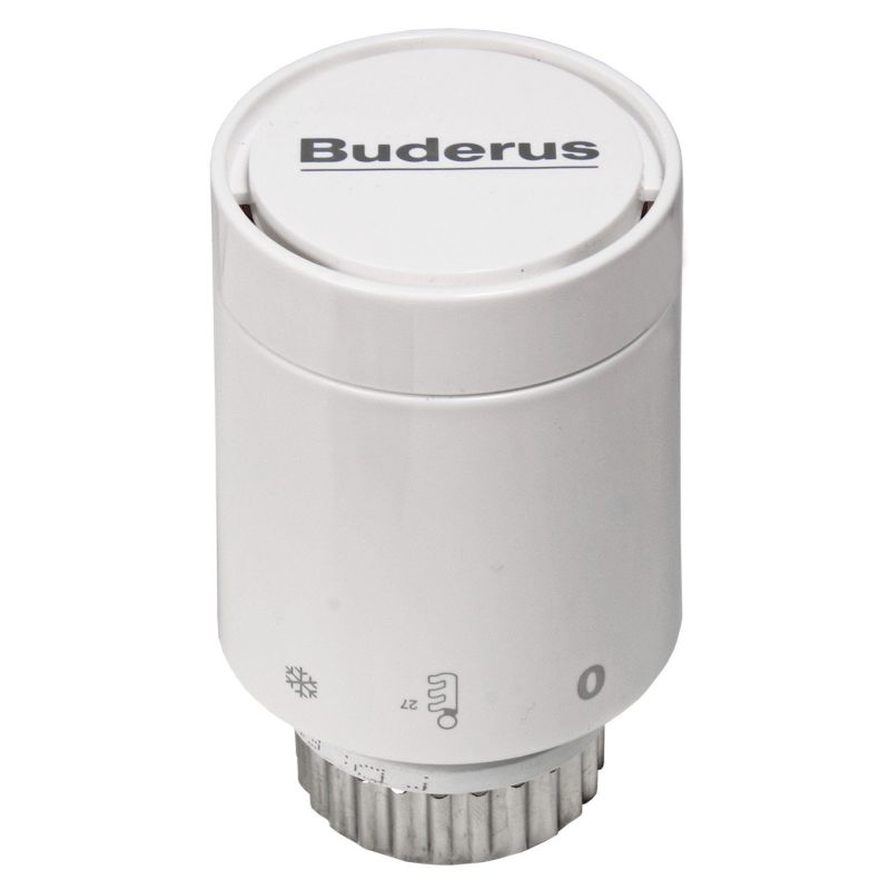 Buderus Design Thermostatkopf BH1-W0 mit Nullstellung & Gewindeanschluss M30x1,5 