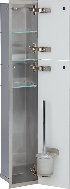 Evenes Stahl-Einbaurahmen für WC-Wandcontainer BxHxT:168x950 