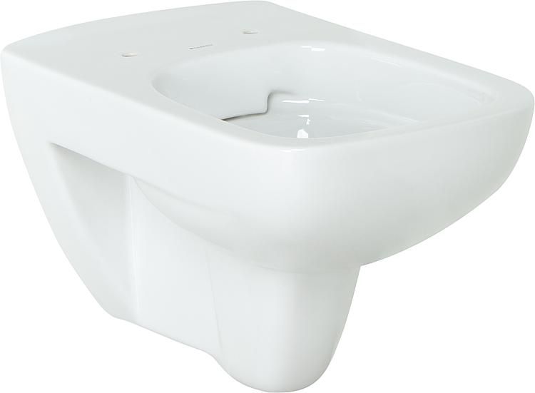 Renova BxHxT: Geberit Plan weiß Wand-Tiefspül-WC spülrandlos 355x345x540mm