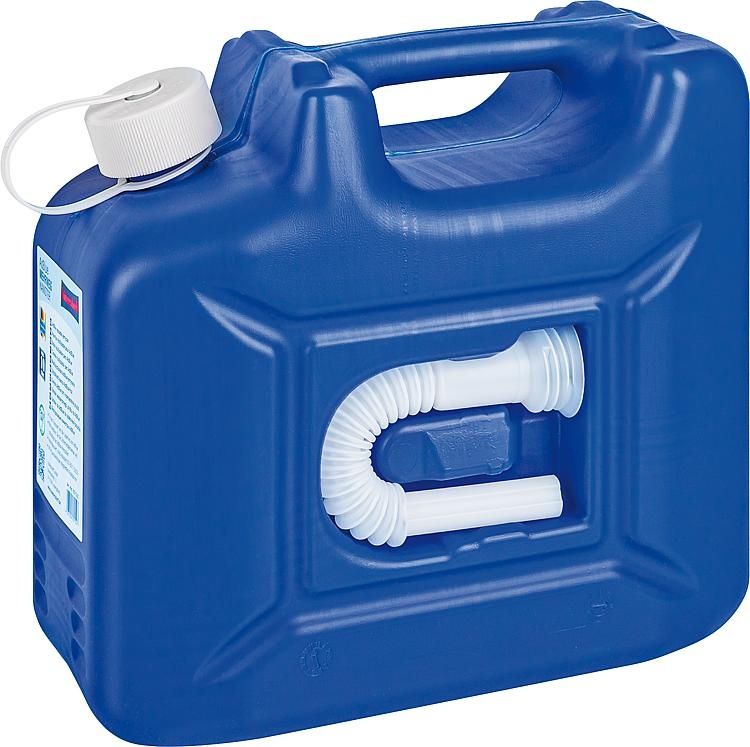Kunststoff Kanister blau 10 Liter UN stapelbar mit