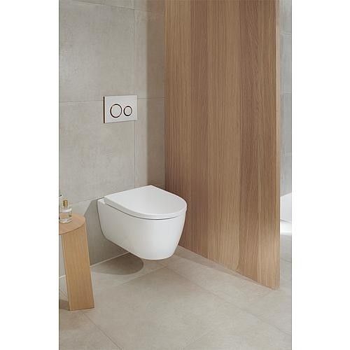 Geberit Combi-Pack Icon Wand-Tiefspül-WC Weiß spülrandlos