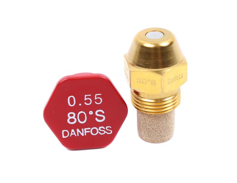 Brennerdüse Danfoss 0,55/80°S  Vollkegel Düsenwechsel reduziert den Ölverbrauch 