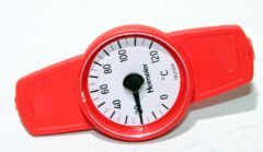 Heimeier Thermometer für Globo Rot DN10-DN32 0600-00.380