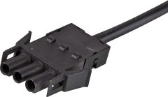 Intercal Steckerkabel 3-Polig für AEG/Hanning/Aac o Motoren