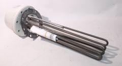 Askoma Flanschheizkörper 3x400V 8,0/5,3/4,0 KWAC Flansch Drm. 180mm Einbaul. 450mm