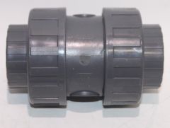 PVC-U - Klebefitting Rückschlagventil, 20 mm, federbelastet
