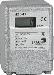 Braun Messtechnik Ölzähler HZ5-D ohne Impulsausgang