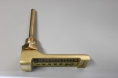 Afriso Maschinen-Thermometer 0-120°C Winkel 90° Länge 150mm