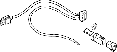 Weishaupt Anschlusskabel für Pufferfühler WTC 45 und 60-A inkl. Stecker B10 - 48040100012
