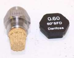 Danfoss Ölbrennerdüse Stahldüse Vollkegel 0,60/60°SFD - 030F6012