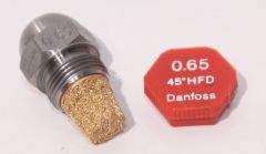 Danfoss Ölbrennerdüse Stahldüse Hohlkegel 0,65/45°HFD - 030H4014