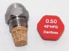 Danfoss Ölbrennerdüse Stahldüse Hohlkegel 0,50/45°HFD - 030H4008