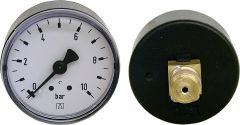 Afriso Rohrfedermanometer Industrie Kl. 2,5 axial 50mm DN8