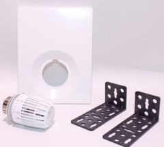 Heimeier Multibox K-RTL Abdeckung & Thermostat-Kopf Weiß