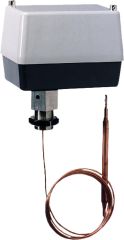 Jumo Aufbau-Thermostat ATHf-2 230 V. Regelbereich 0-100° Fernleitung 1000mm