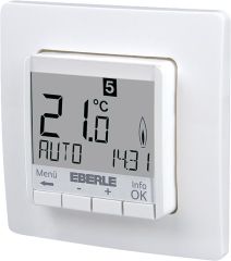 Eberle Unterputz-Temperaturregler FIT 3R Weiß
