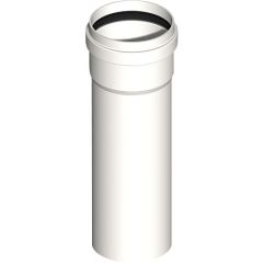 SEM Kunststoff-Abgassystem Rohr 2000mm kürzbar DN80