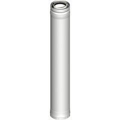 SEM Kunststoff-Abgassystem Rohrelement 270mm DN080/125